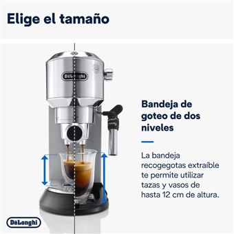 Cafetera Espresso Dedica EC685 Roja - Cafeteras