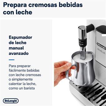 Cafetera superautomática De'Longhi Magnífica Start ECAM220.30.SB ,  Molinillo integrado, Con vaporizador, 5 recetas, Plata