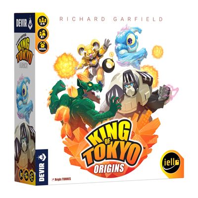Juego de mesa king of tokyo origins