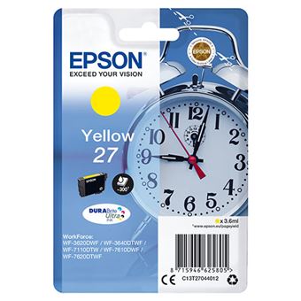 Cartucho de tinta Epson T27 amarillo