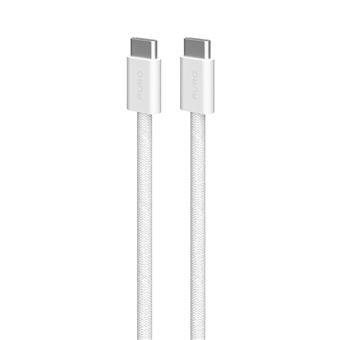 Cable de carga Puro FABK4 2.0 60W USB-C 1.5m Blanco