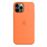 Funda de silicona con MagSafe Apple Naranja kumquat para iPhone 12 Pro Max