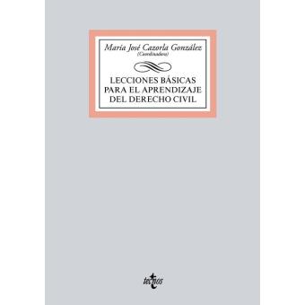 Lecciones básicas para el aprendizaje del Derecho civil - 1