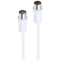 Cable de antena coaxial Accsup 2m Blanco