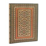 Libreta Flexi Dafnis Ultra (175x225x12mm) lisa de 176 páginas y cierre con banda elástica Paperblanks verde
