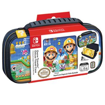 Funda Deluxe Travel Súper Mario Maker 2 para Nintendo Switch Lite