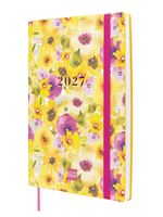 Agenda 16 Meses Finocam Dotted Sep 2026 Dic 2027 Y10 140x204 Mm Semana Vista Horizontal Bloom Internacional