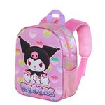 Karactermania Rosa Mochila 3D Elite Hello Kitty Kuromi Hearts