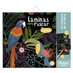 Aves Fantasticas Laminas Para Rascar