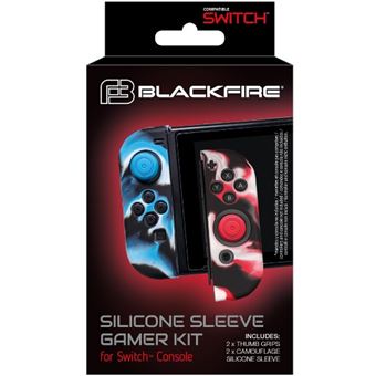 Kit  Joycon Blackfire - Nintendo Switch