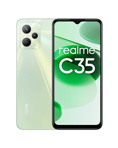 Realme C35, 4+64 GB, Verde