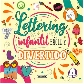Libro de lettering. Colorea , practica y crea (Spanish Edition)