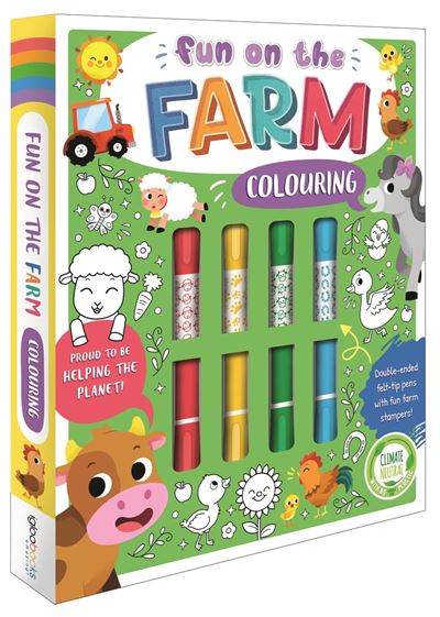 Base Fun On The Farm Colouring