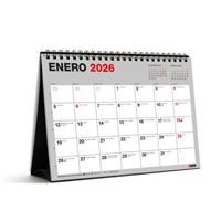 Calendario Sobremesa 2026 Miquelruis A5 Para Escribir Basic