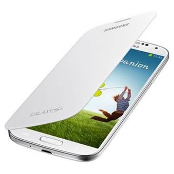 Samsung Funda Flip Cover para Galaxy S4 Blanca