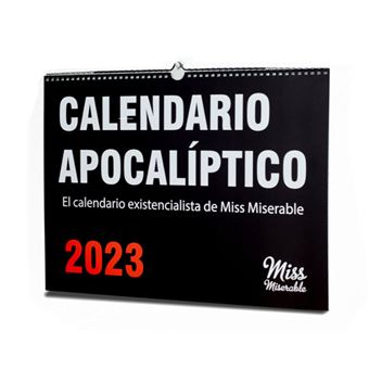 Calendario de pared 2023 Miss miserable Apocalíptico - Calendario, horario  - Los mejores precios