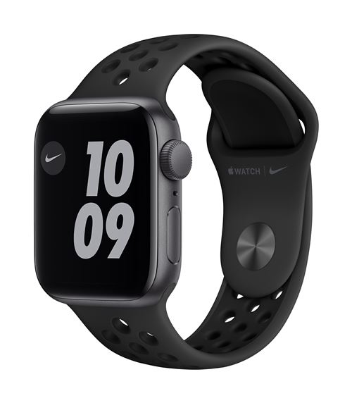 Apple Watch SE Nike 40 mm, Caja de aluminio gris y correa