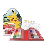Maletín Crayola 45 Piezas Colores Y Pegatinas Pokémon