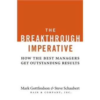 The Breakthrough Imperative - 1