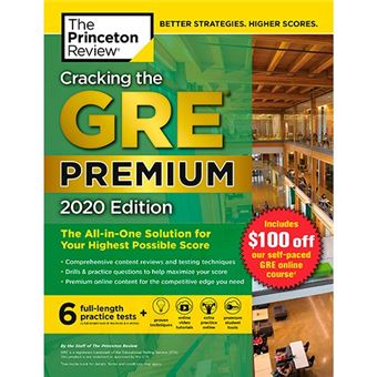 Cracking the GRE - Premium Edition With 6 Practice Tests