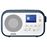 Radio Bluetooth Sangean DPR-42BT DAB+ Blanco/Azul_0