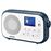 Radio Bluetooth Sangean DPR-42BT DAB+ Blanco/Azul_1
