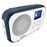Radio Bluetooth Sangean DPR-42BT DAB+ Blanco/Azul_2