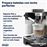 Cafetera superautomática - De'Longhi Magnífica Start ECAM220.80.SB, Molinillo integrado, LatteCrema hot, 5 recetas, 15 bar, 1450 W, Plata