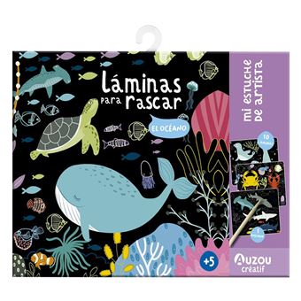 El Océano Laminas Para Rascar - 1