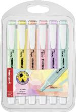 Estuche 6 Marcadores Stabilo Swing Cool Pastel