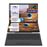 Ordenador portátil Asus Zenbook Duo OLED UX8407AA-SN995W Copilot+ PC, Core Ultra 9-386H, 32GB RAM, 1TB SSD, Intel Graphics, Windows 11 Home, 14" 3K Gris