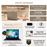 Ordenador portátil Asus Zenbook Duo OLED UX8407AA-SN995W Copilot+ PC, Core Ultra 9-386H, 32GB RAM, 1TB SSD, Intel Graphics, Windows 11 Home, 14" 3K Gris