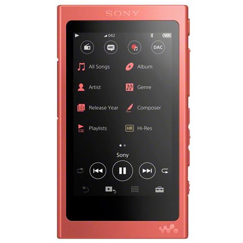 MP4 Sony NW-A45 16GB Rojo MP4 Sony NW-A45 16GB Rojo