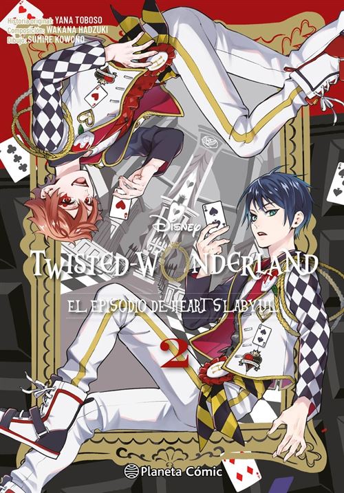Planeta Comic Twisted Wonderland Nº 02/04 - Sumire Kowono (Autor), Wakana Hadzuki (Autor), Yana Toboso (Autor), Bárbara Pesquer (Traducción) - Imagen 1