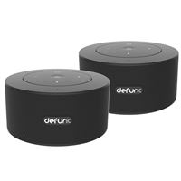 Altavoces Bluetooth DeFunc Duo Negro Pareja