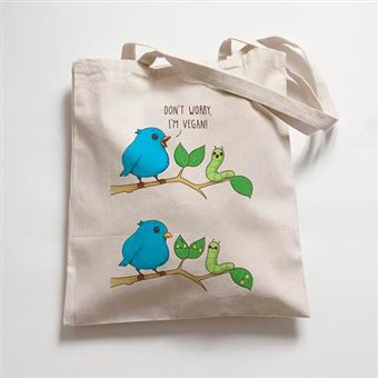 Bolsa de tela Naolito I'm Vegan Premium