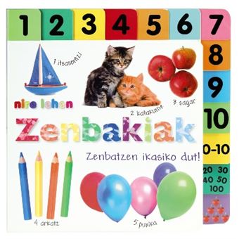 Nire lehen zenbakiak. Zenbatzen ikasiko dut!