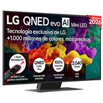 TV QNED 50" LG 50QNED87B6A evo MiniLED AI 4K UHD 2026 Smart TV
