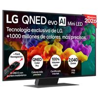TV QNED 50" LG 50QNED87B6A evo MiniLED AI 4K UHD 2026 Smart TV
