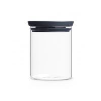 Brabantia 298288 Tarro de cristal 0.6 l tapa gris oscuro 06