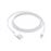 Cable Apple Lightning a USB Blanco 1m