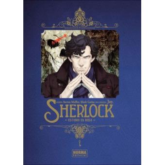 Sherlock Holmes. Estudio en rosa. Ed. Deluxe