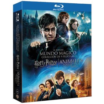 Pack J. K. Rowling: Harry Potter La saga Completa + Animales fantásticos y dónde encontrarlos - Blu-Ray