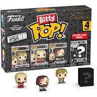 Pack de 4 figuras Funko Bitty Juego de Tronos Tyrion Lannister + Cersei Lannister + El Perro + Figura sorpresa 3cm