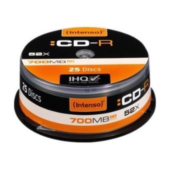 Intenso Pack 25 CD-R 700MB
