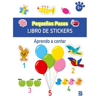 Pequeños Pasos Libro De Stickers-Aprendo A Contar