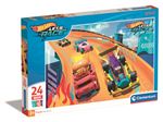 Clementoni Puzzle 24 Piezas Maxi Hotwheels