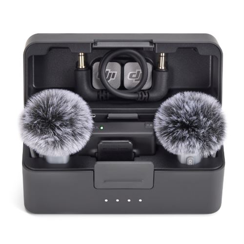 Micrófono Inalámbrico Dji Mic Mini 2 (2 Tx + 1 Rx + Estuche De Carga)