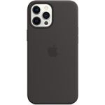 Funda de silicona con MagSafe Apple Negro para iPhone 12 Pro Max