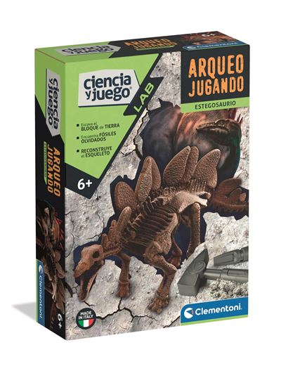 Arqueojugando stegosaurio